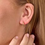 Eleanor Huggie Hoops