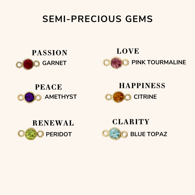 Gemstone Charms