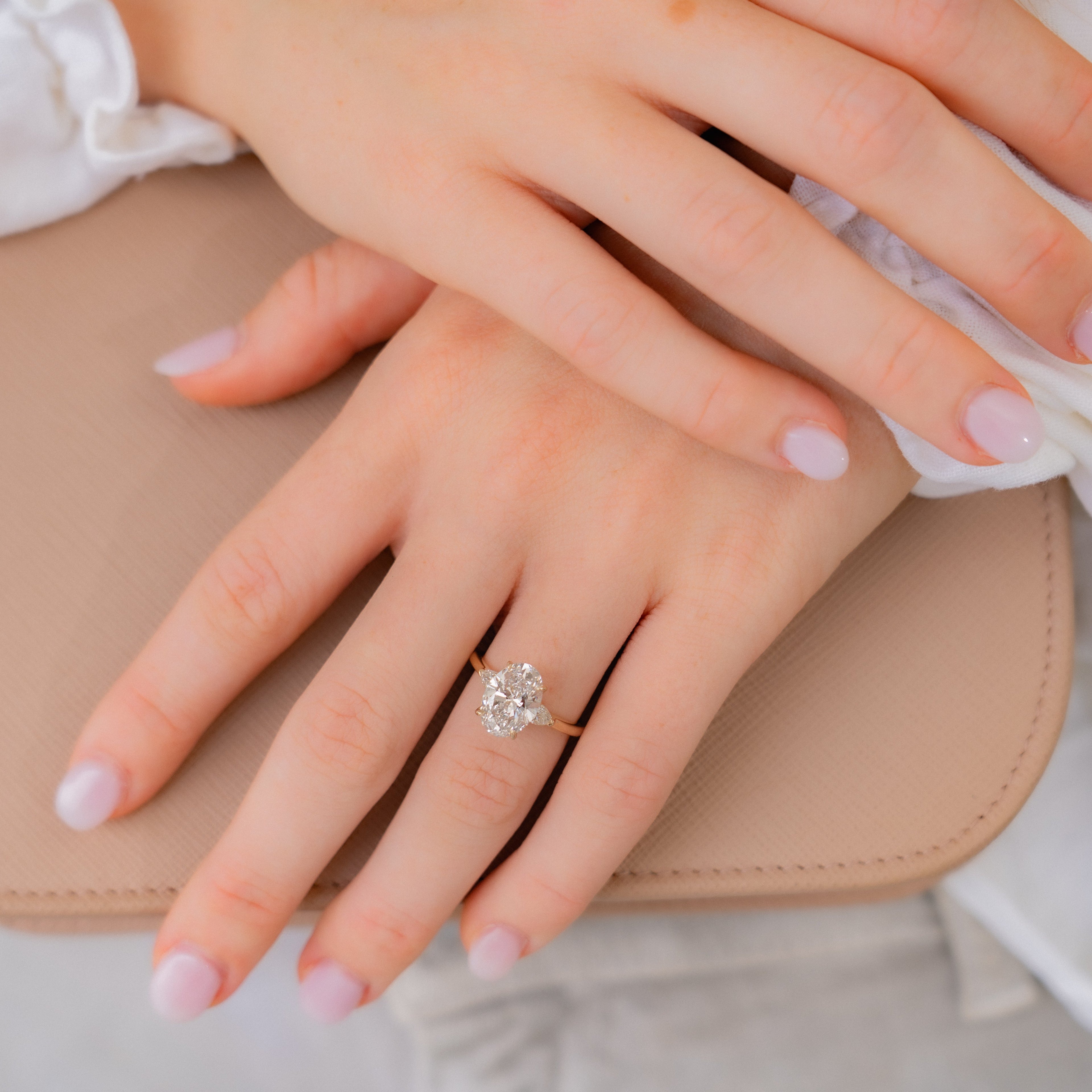 Daisy Customizable Lab Grown Diamond Engagement Ring