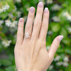 Azalea Customizable Lab Grown Diamond Engagement Ring