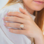 Azalea Customizable Lab Grown Diamond Engagement Ring