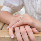 Dahlia Customizable Lab Grown Diamond Engagement Ring