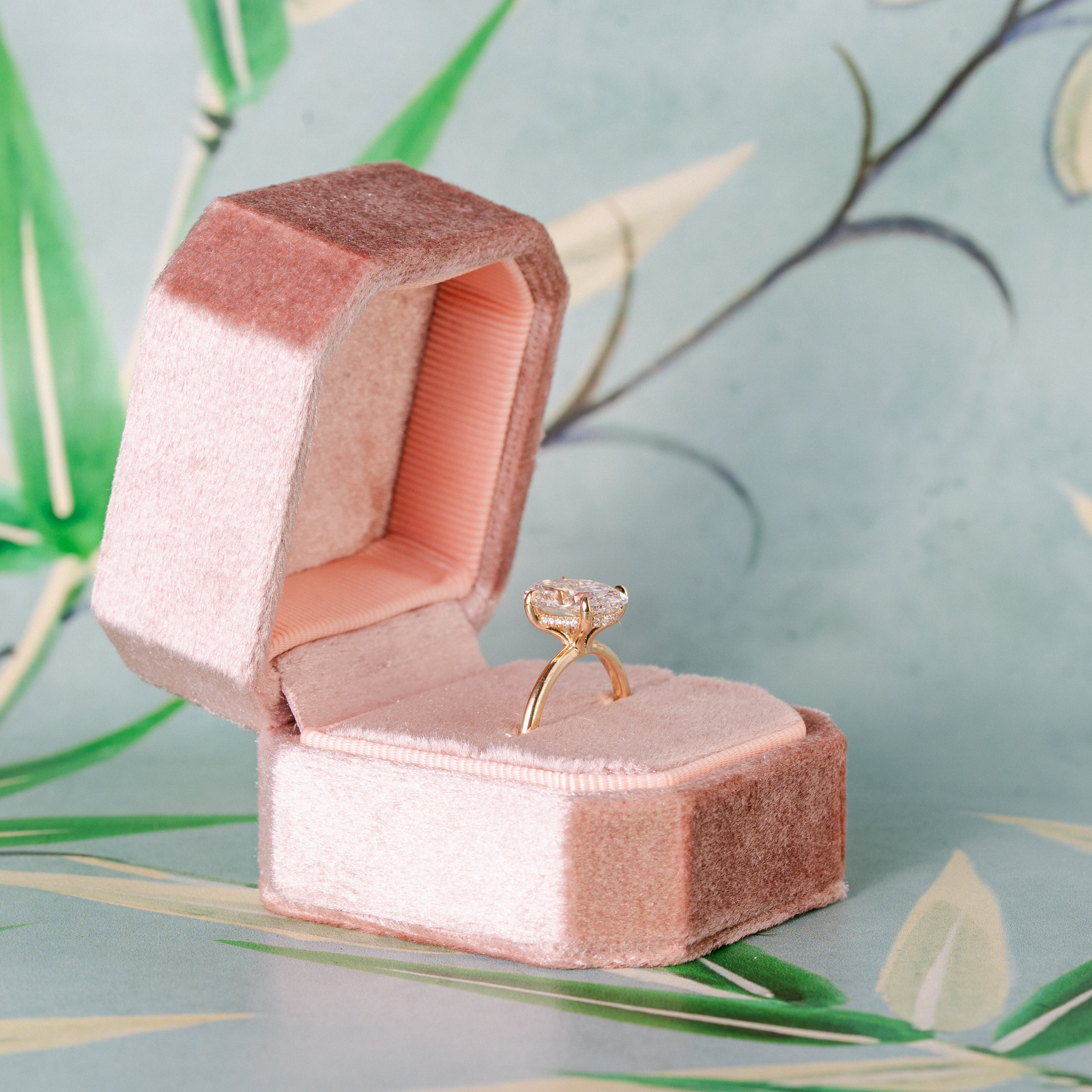 Azalea Customizable Lab Grown Diamond Engagement Ring