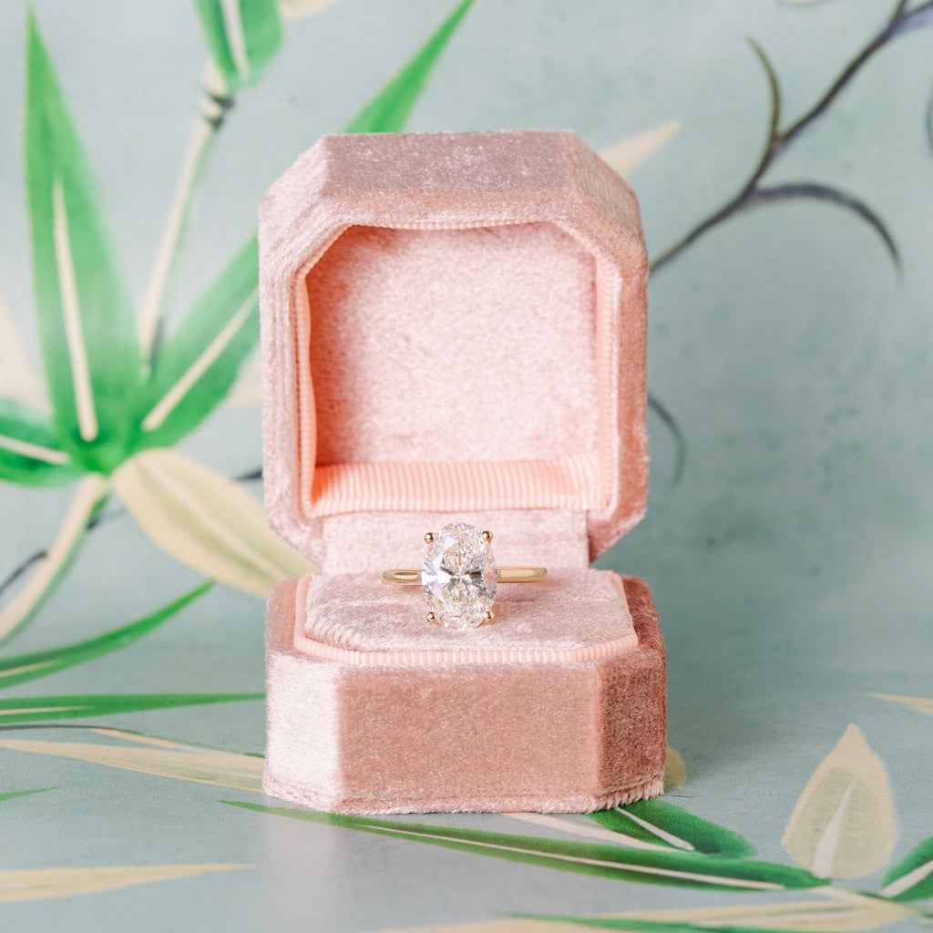 Dahlia Customizable Lab Grown Diamond Engagement Ring