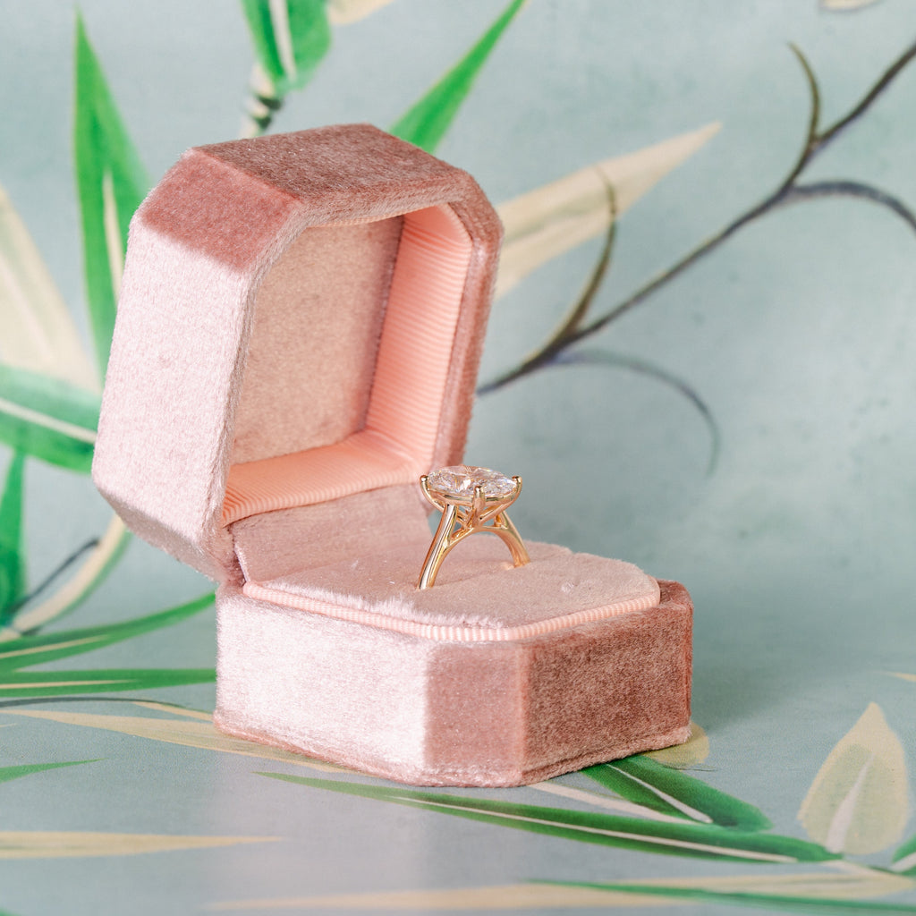 Dahlia Customizable Lab Grown Diamond Engagement Ring