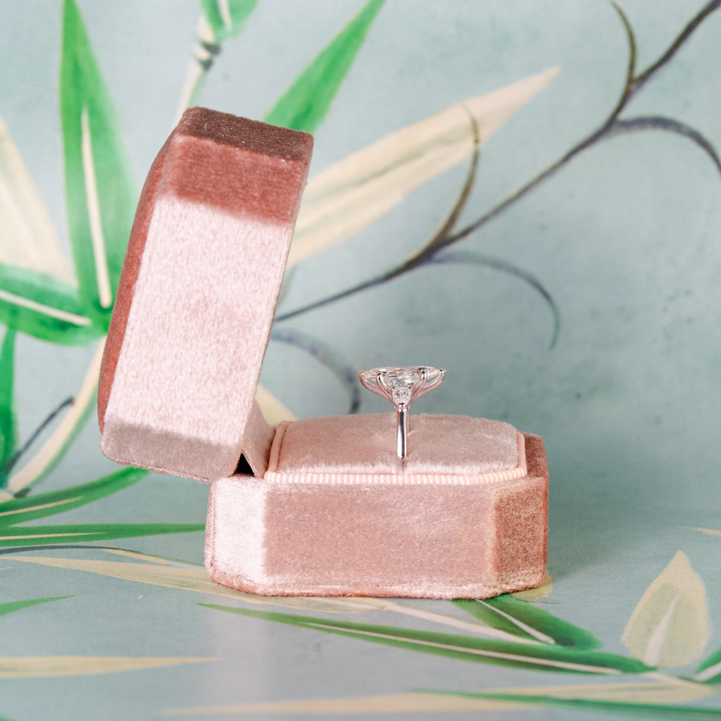 Daisy Customizable Lab Grown Diamond Engagement Ring