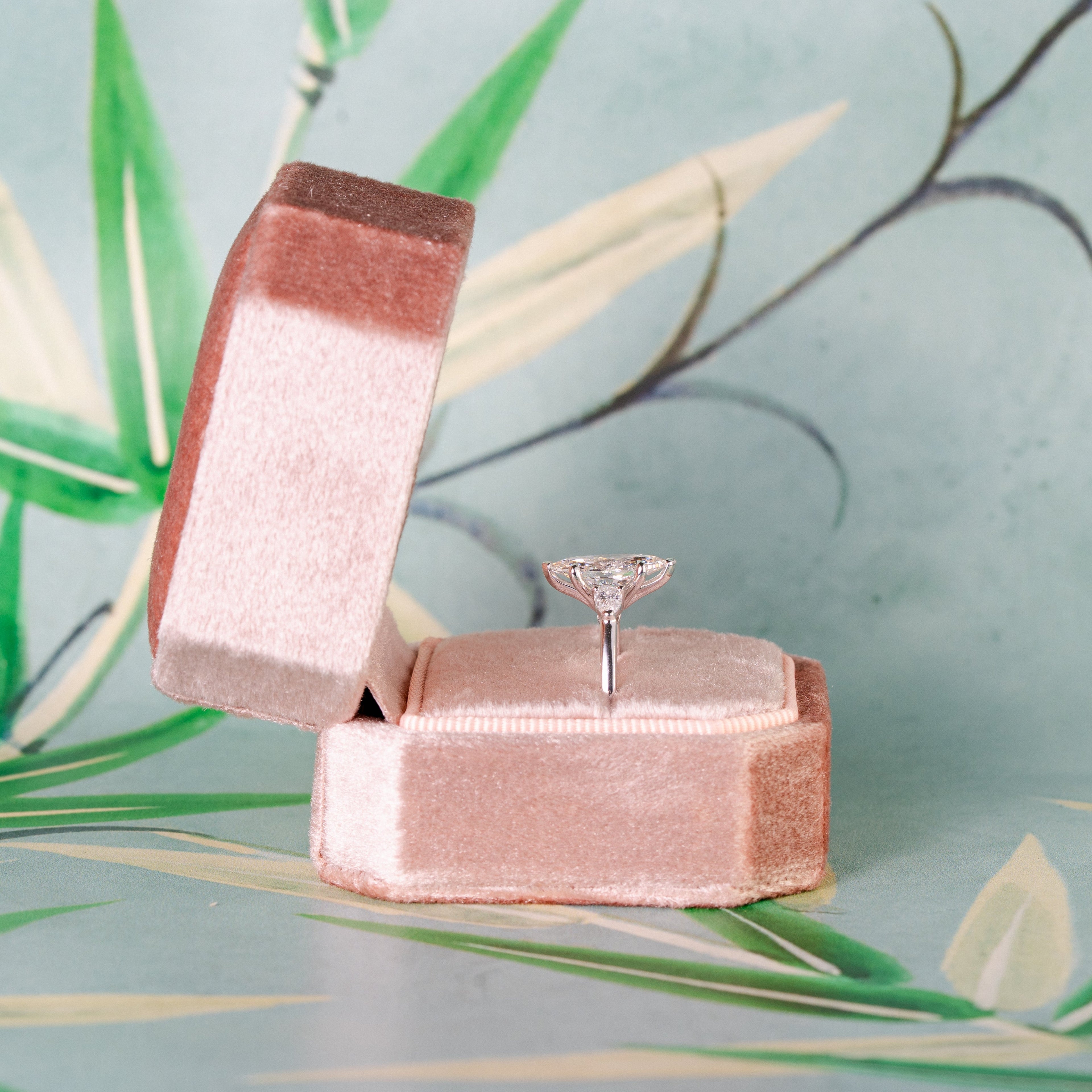 Daisy Customizable Lab Grown Diamond Engagement Ring