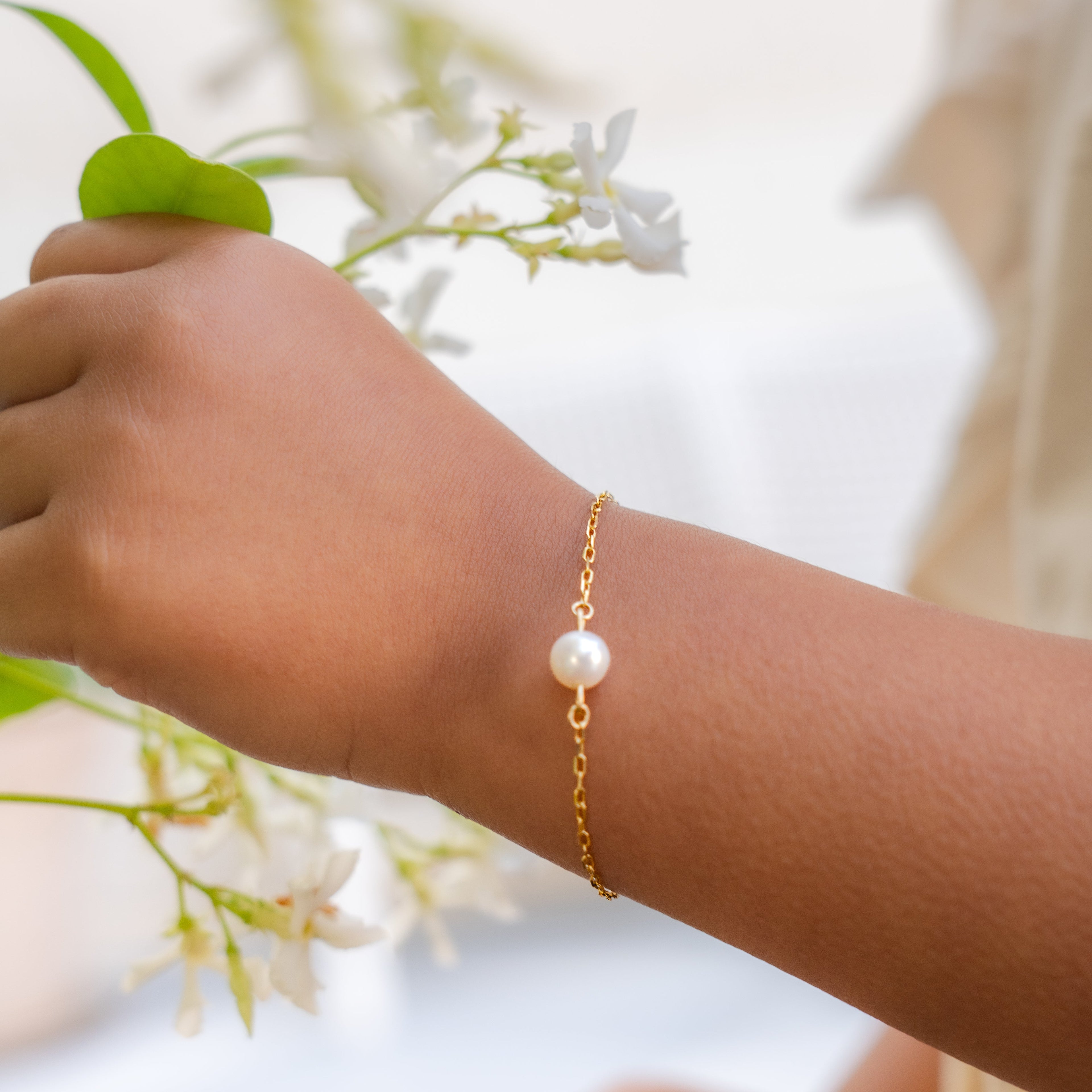 Add-A-Pearl Baby Bracelet