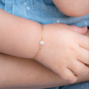 Add-A-Diamond Baby Bracelet