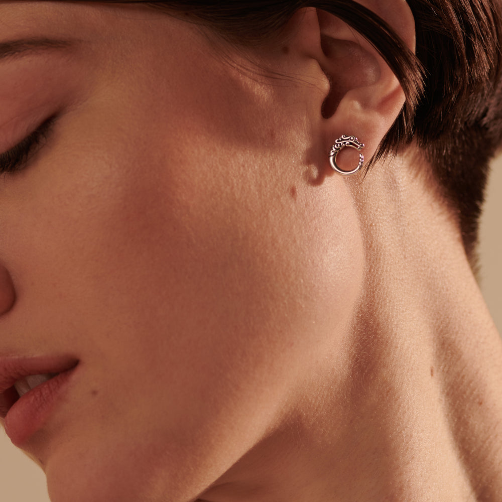 John Hardy Naga Heritage Earrings - Carter's Collective Fine Jewelry