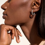 John Hardy JH Essential Crossover Earring, 20.5 MM - Carter's Collective Fine Jewelry