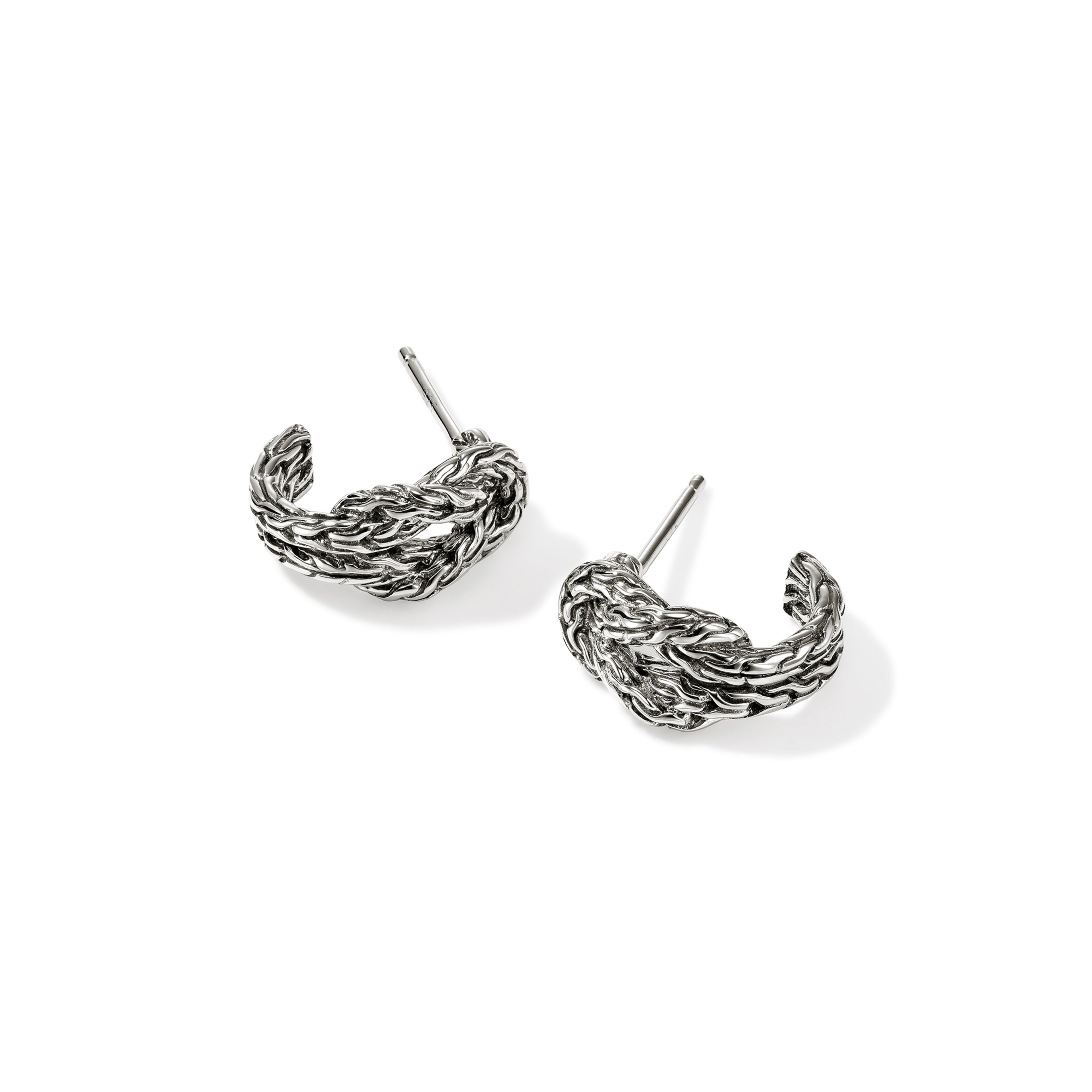 John Hardy Love Knot Hoop Earring, 13MM - Carter's Collective Fine Jewelry