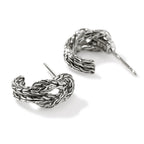 John Hardy Love Knot Hoop Earring, 13MM - Carter's Collective Fine Jewelry
