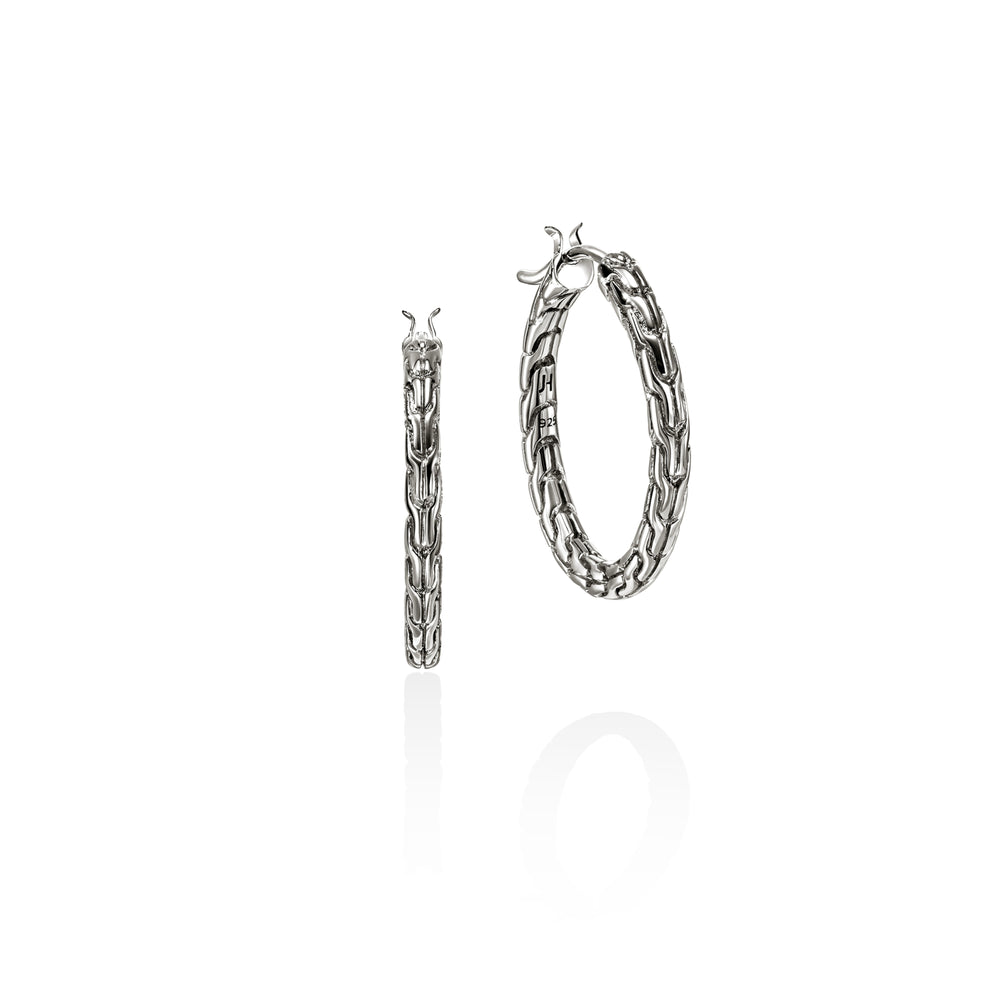 John Hardy JH Essential Hoop Earrings, 22MM - Carter's Collective Fine Jewelry