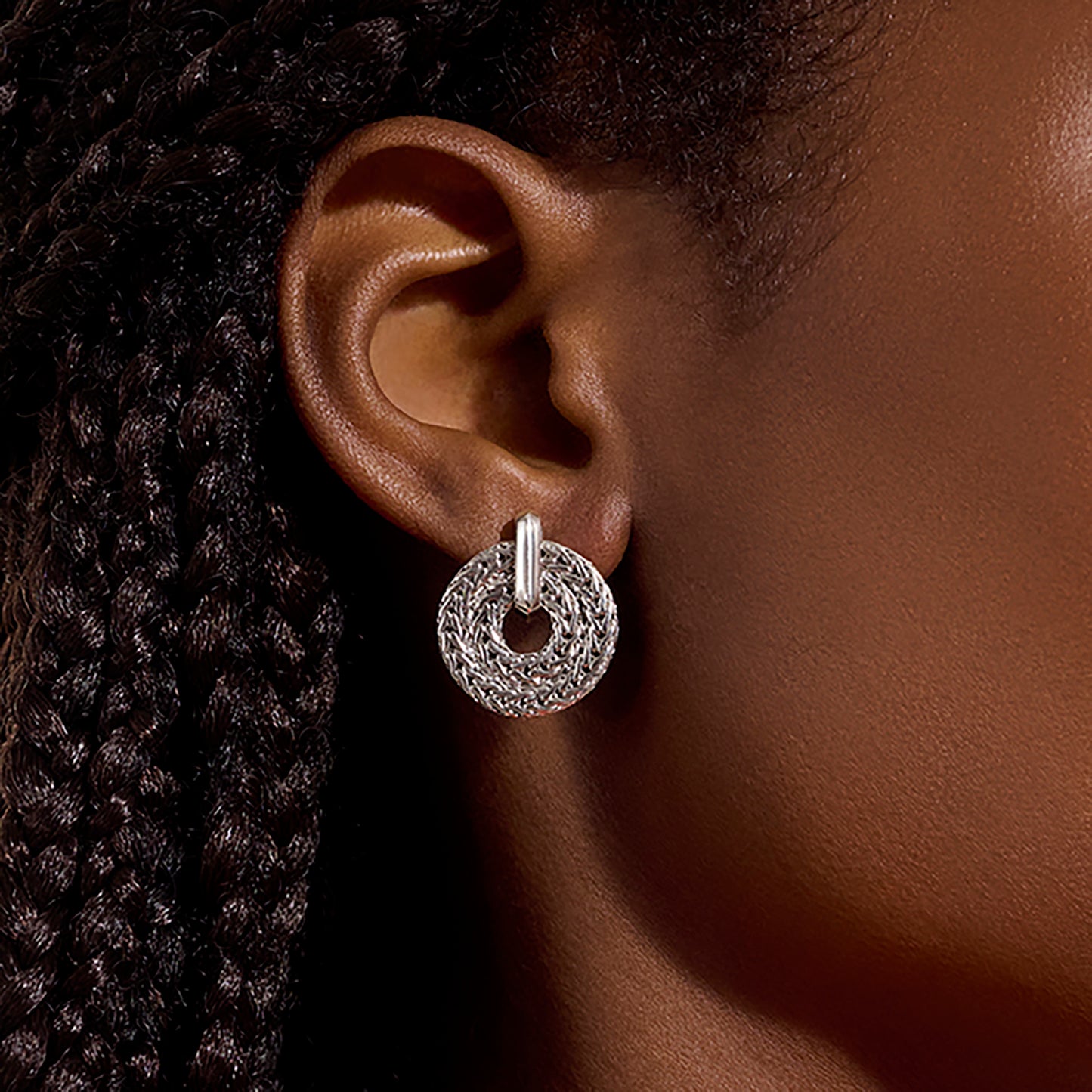 John Hardy Icon Link Earring - Carter's Collective Fine Jewelry