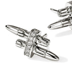 John Hardy Spear Stud Earrings, Diamonds, 0.12 CTTW - Carter's Collective Fine Jewelry