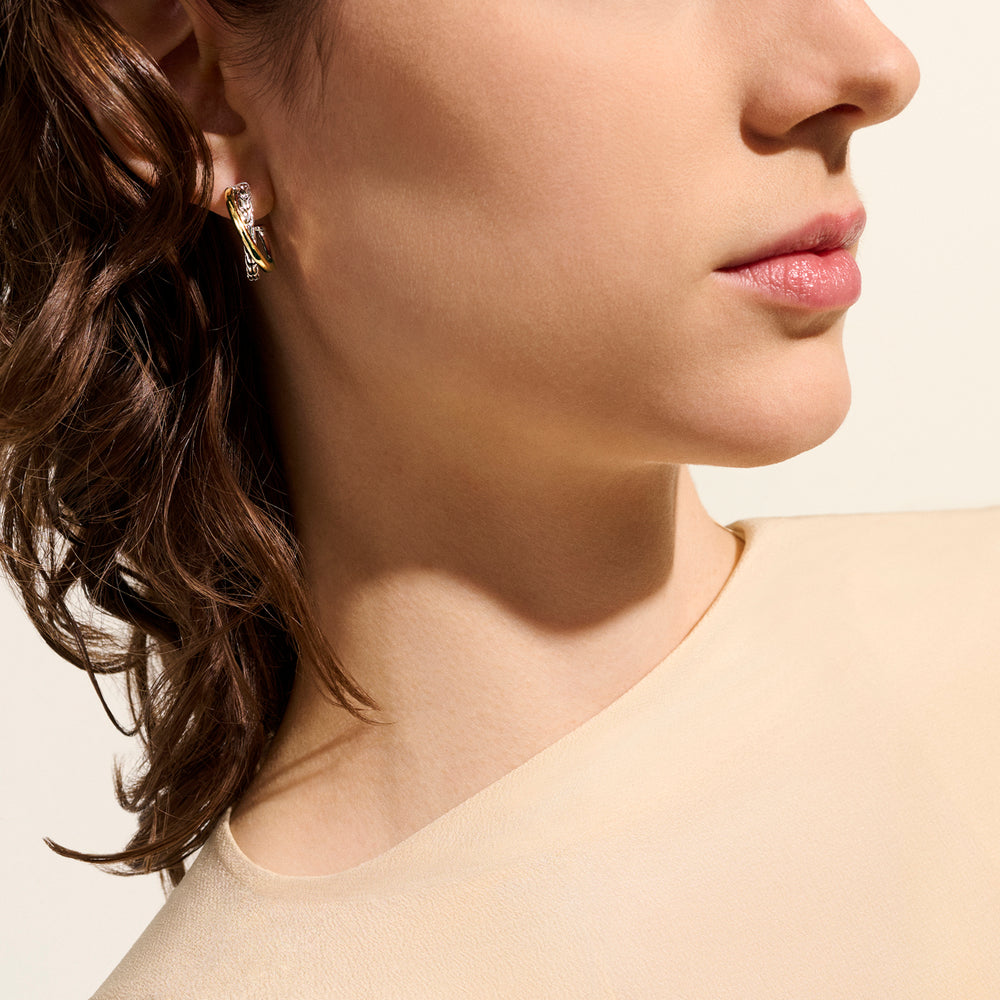 
                  
                    John Hardy JH Essential Crossover Earring, Gold & Sterling Silver - Carter's Collective Fine Jewelry
                  
                