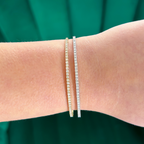 Flex Diamond Tennis Bangle, 0.85 CTTW