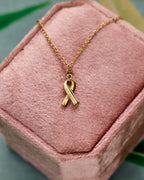 Hope & Honor Awareness Ribbon Charm Necklace