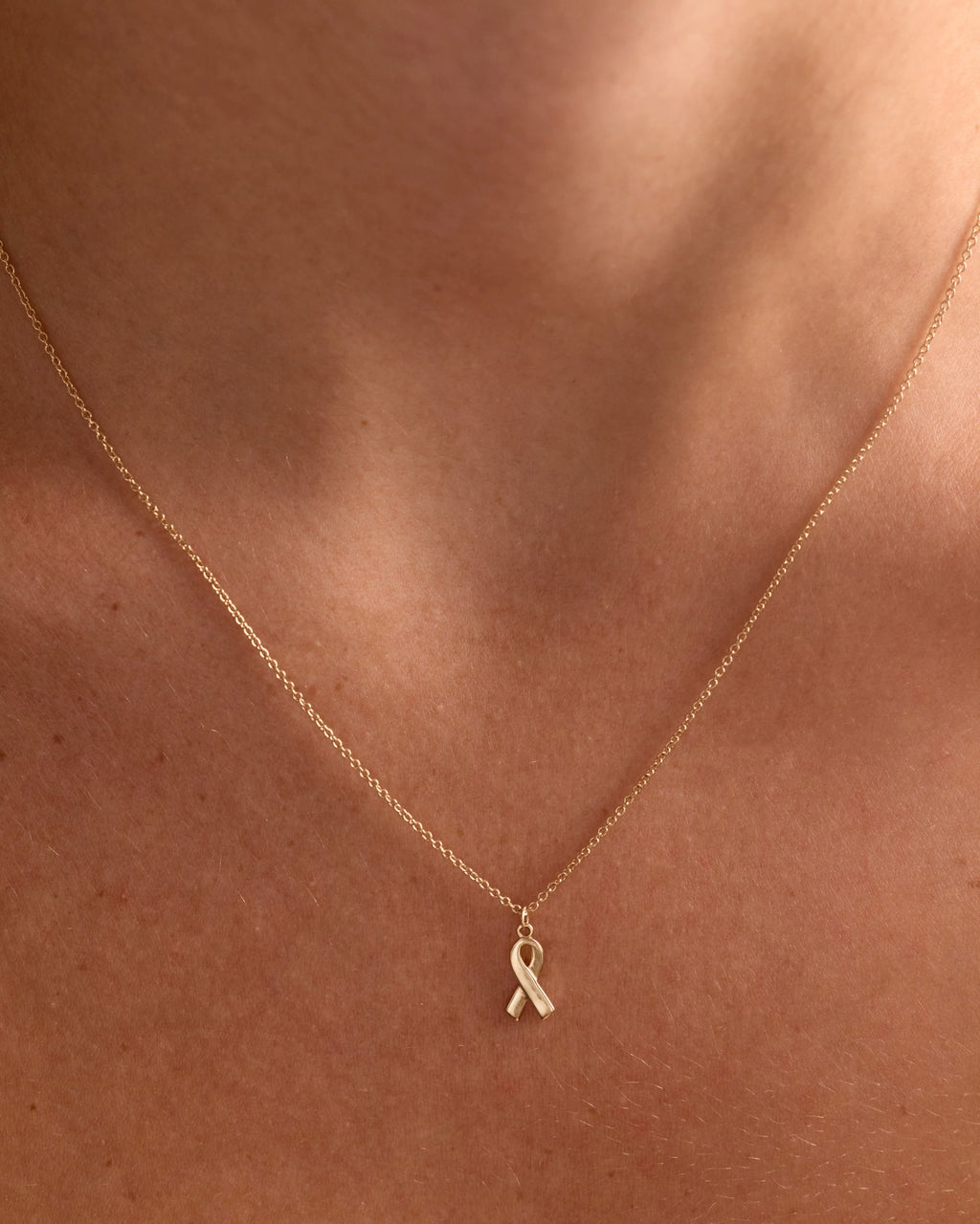 Hope & Honor Awareness Ribbon Charm Necklace