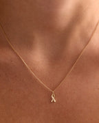Hope & Honor Awareness Ribbon Charm Necklace