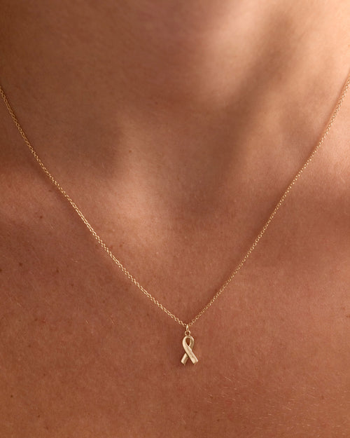 Hope & Honor Awareness Ribbon Charm Necklace