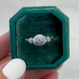 Antique Diamond Engagement Ring, Circa 1900