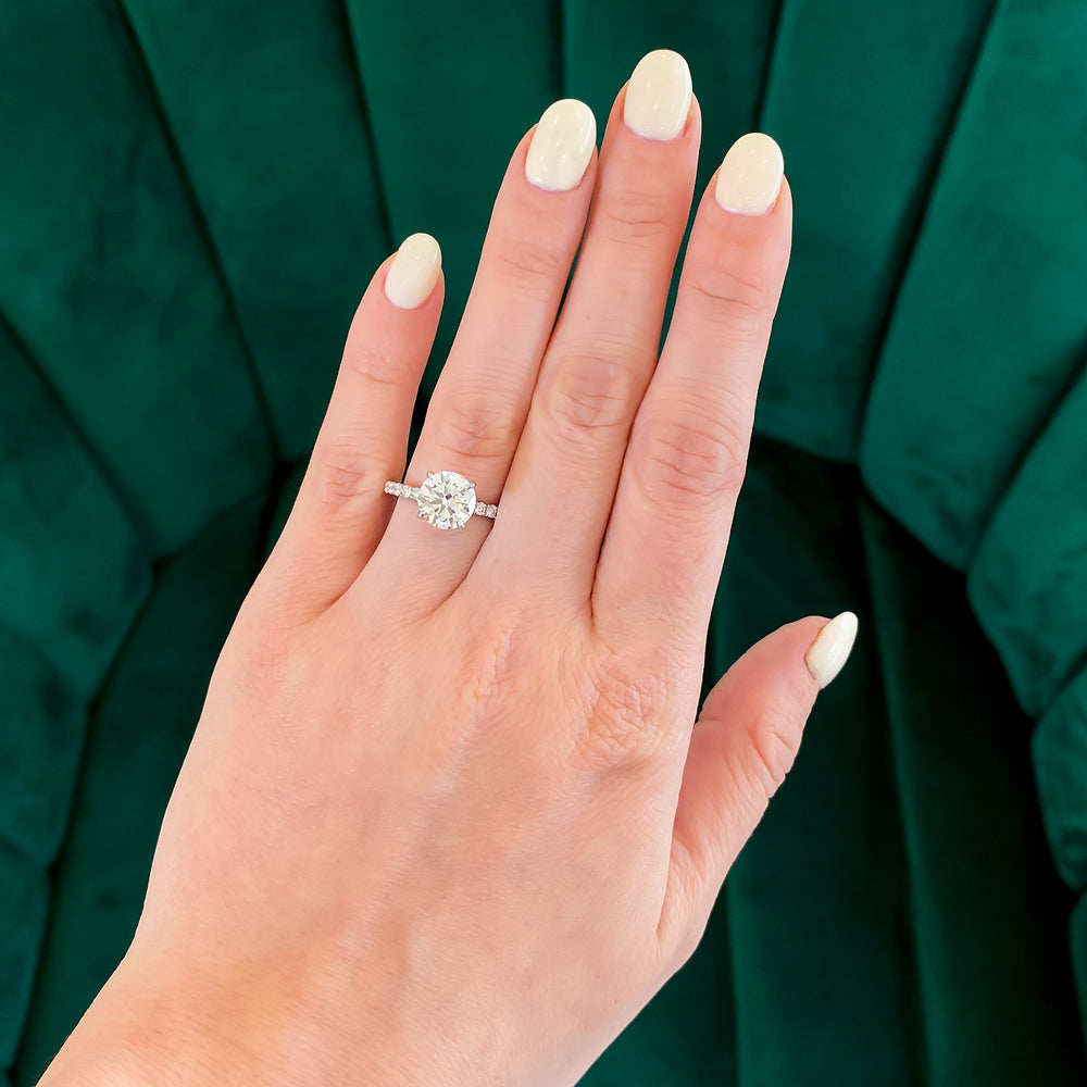 Iris Lab Grown Diamond Engagement Ring