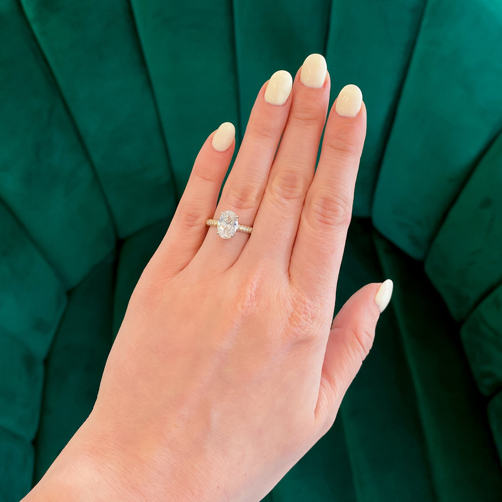 
                  
                    Willow Customizable Lab Grown Diamond Engagement Ring
                  
                