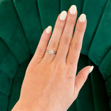 Previously Loved Round Natural Diamond Engagement Ring