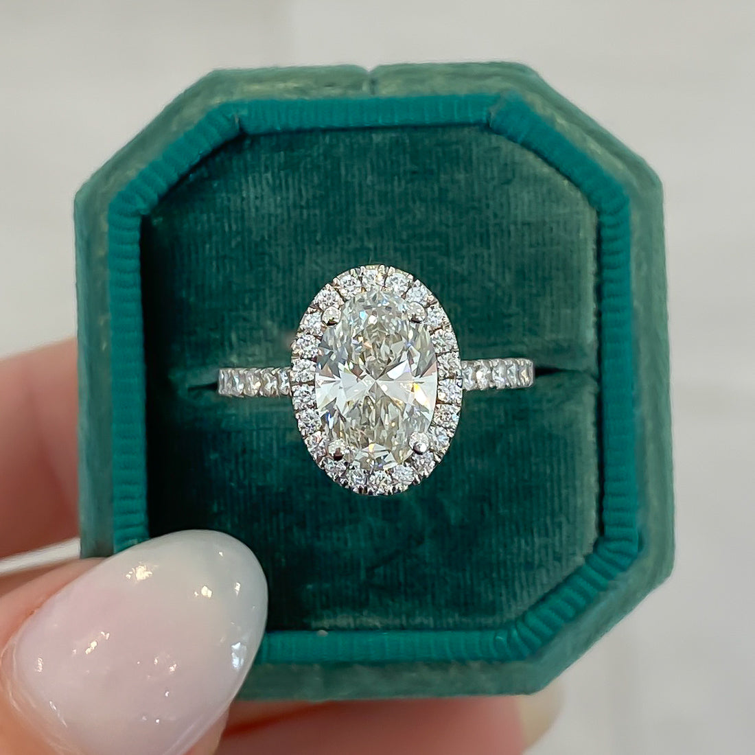 Lily Customizable Lab Grown Diamond Engagement Ring - Carter's Collective Fine Jewelry