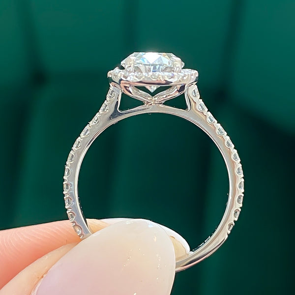 Lily Lab Grown Oval Diamond Engagement Ring