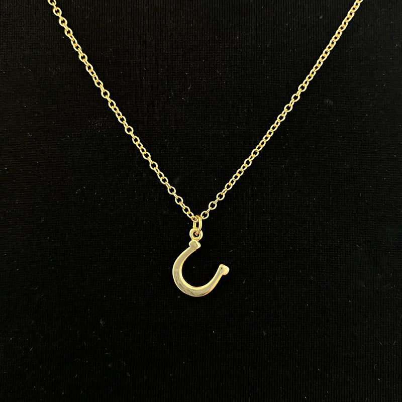 Mini Horseshoe Necklace