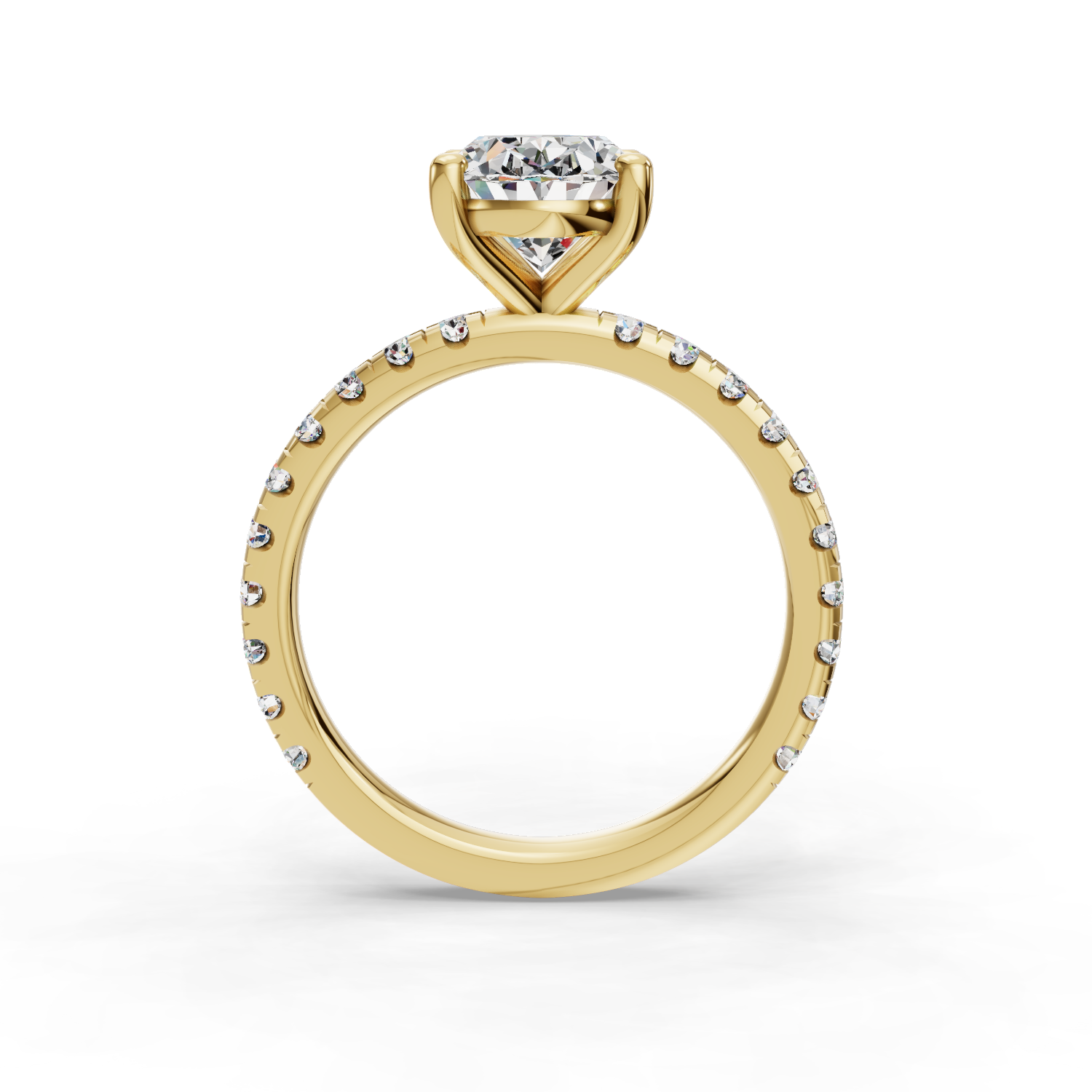 Iris Customizable Lab Grown Diamond Engagement Ring - Carter's Collective Fine Jewelry