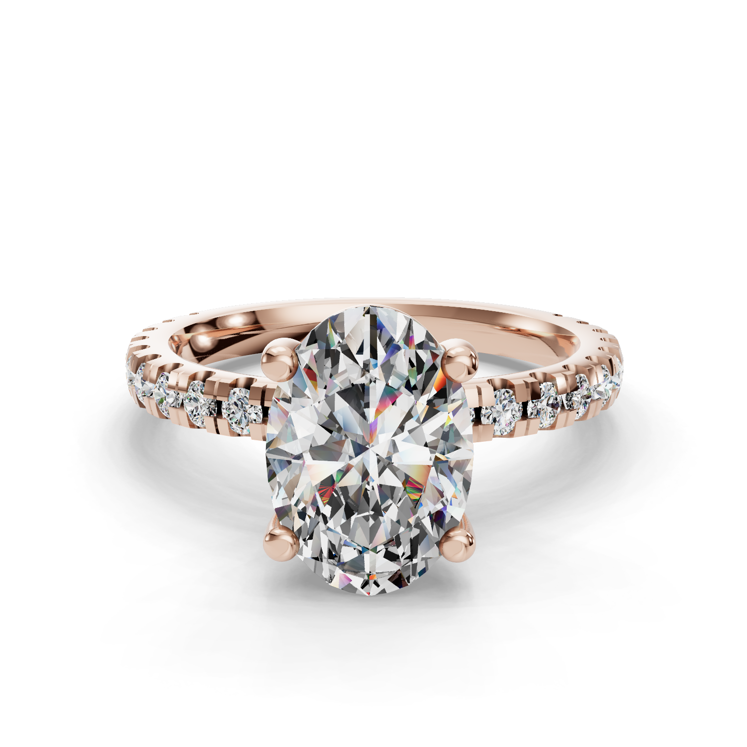 Iris Customizable Lab Grown Diamond Engagement Ring - Carter's Collective Fine Jewelry