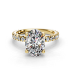 Iris Customizable Lab Grown Diamond Engagement Ring - Carter's Collective Fine Jewelry