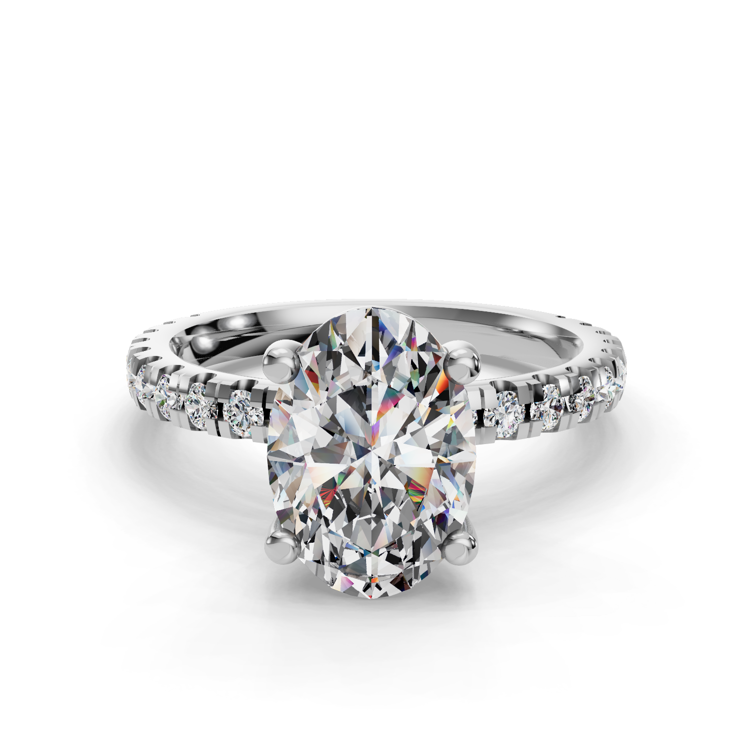 Iris Customizable Lab Grown Diamond Engagement Ring - Carter's Collective Fine Jewelry