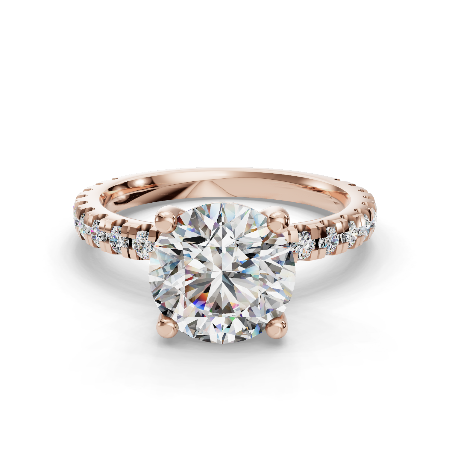 Iris Customizable Lab Grown Diamond Engagement Ring - Carter's Collective Fine Jewelry