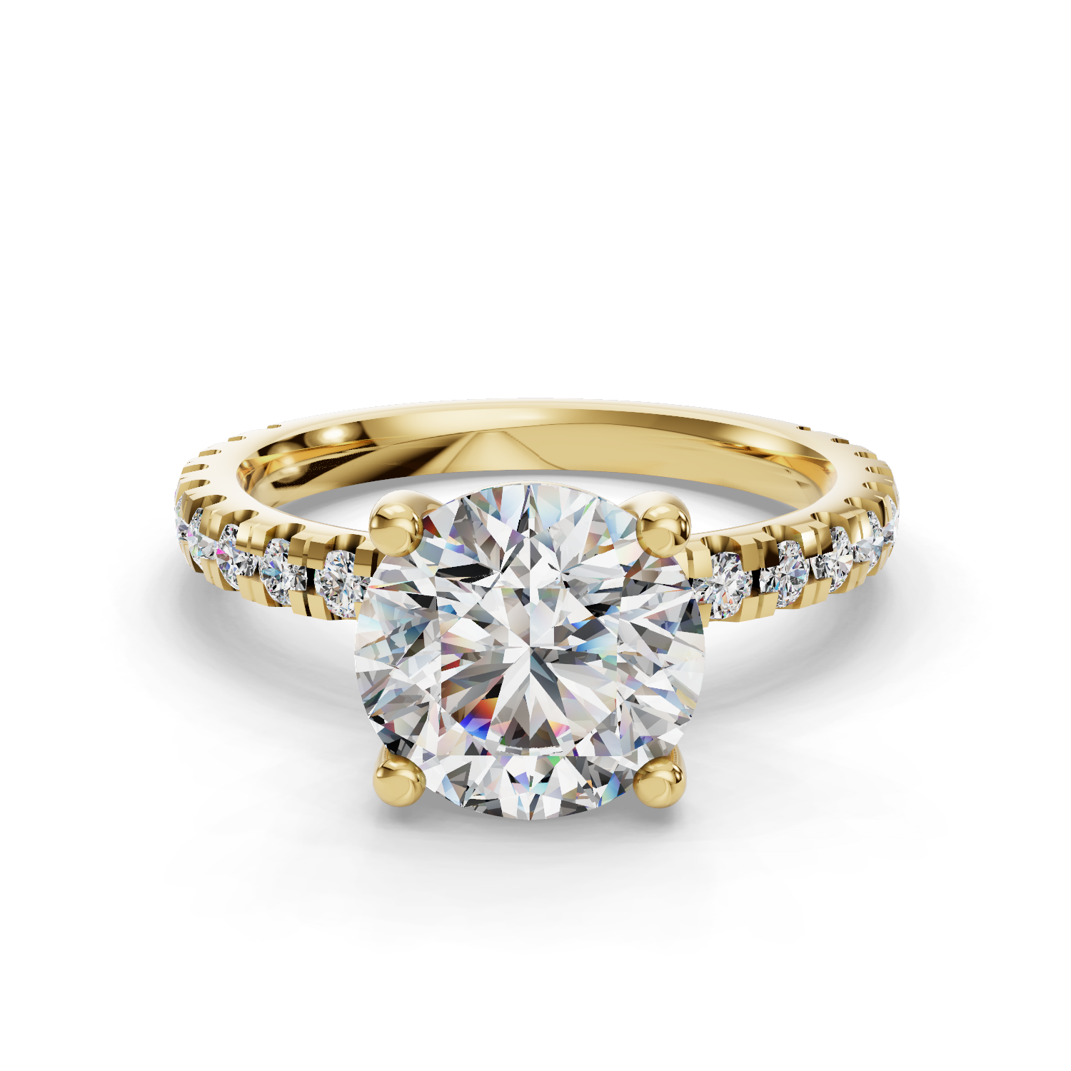 Iris Customizable Lab Grown Diamond Engagement Ring - Carter's Collective Fine Jewelry