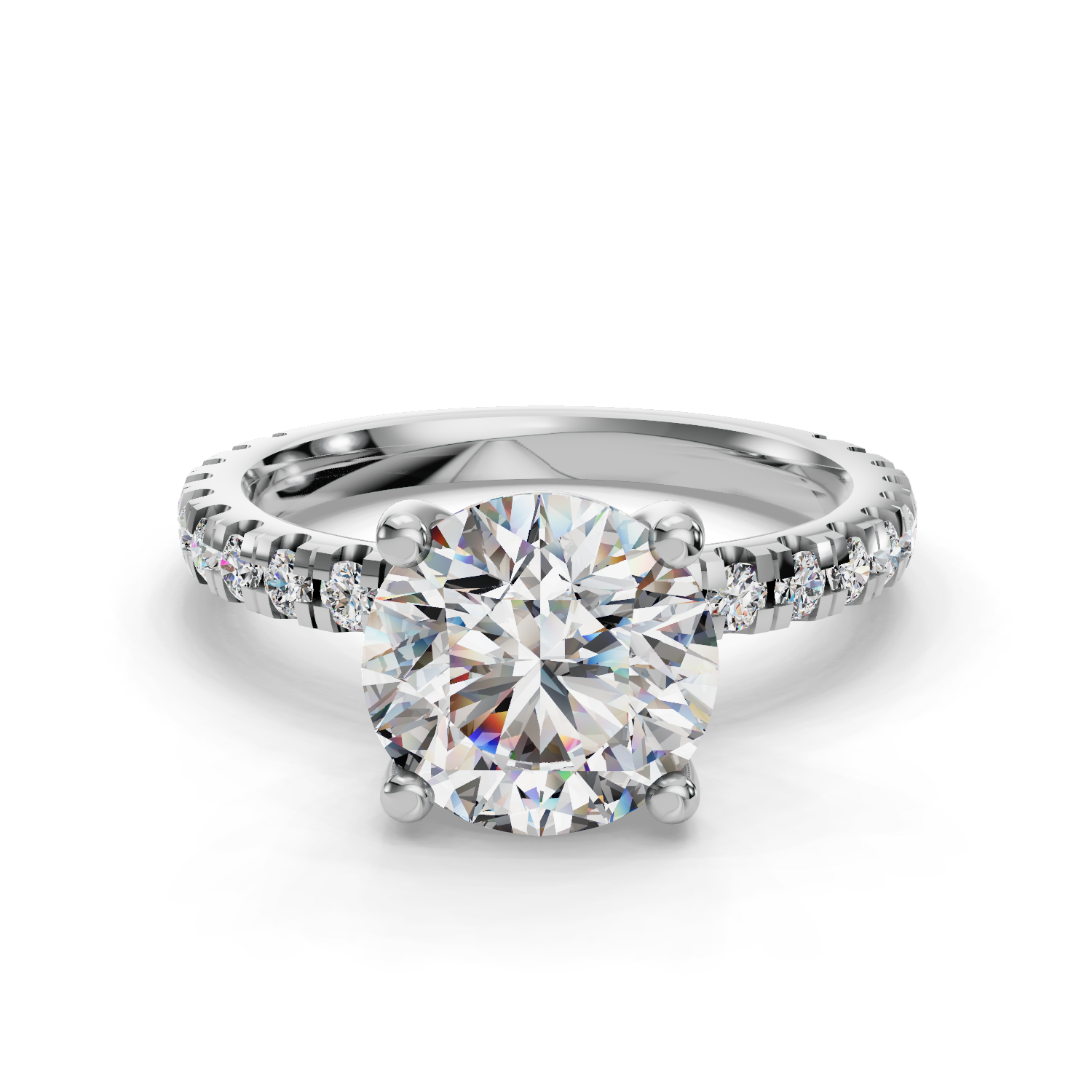 Iris Customizable Lab Grown Diamond Engagement Ring - Carter's Collective Fine Jewelry