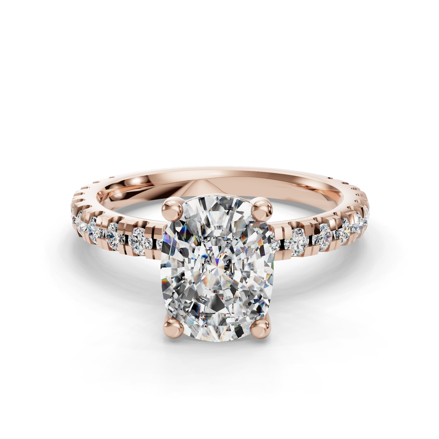 Iris Customizable Lab Grown Diamond Engagement Ring - Carter's Collective Fine Jewelry