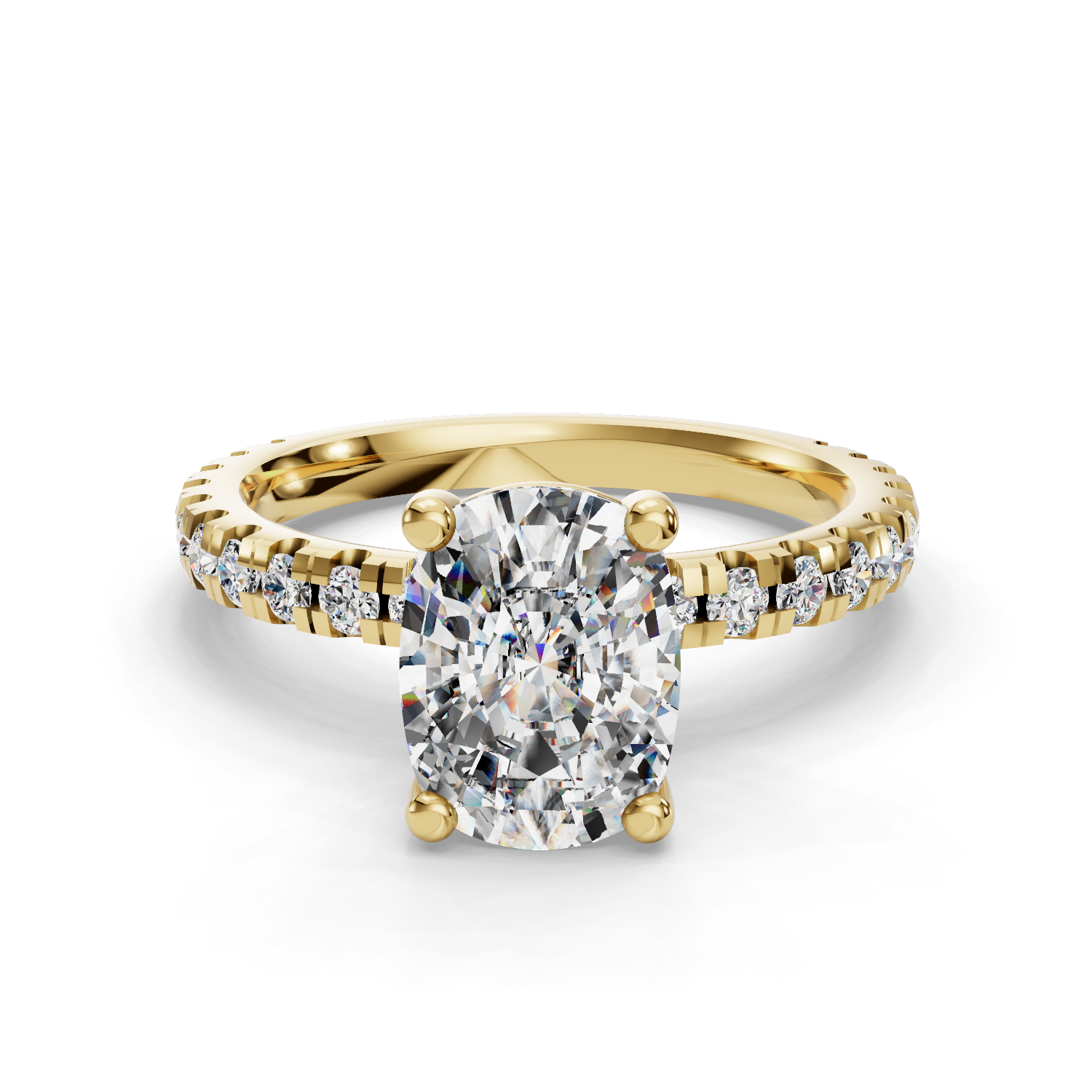 Iris Customizable Lab Grown Diamond Engagement Ring - Carter's Collective Fine Jewelry