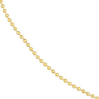 Bead Chain Necklace, 18 Inches - Carter's Collective Fine Jewelry