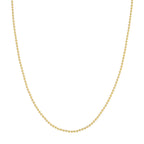 Bead Chain Necklace, 18 Inches - Carter's Collective Fine Jewelry