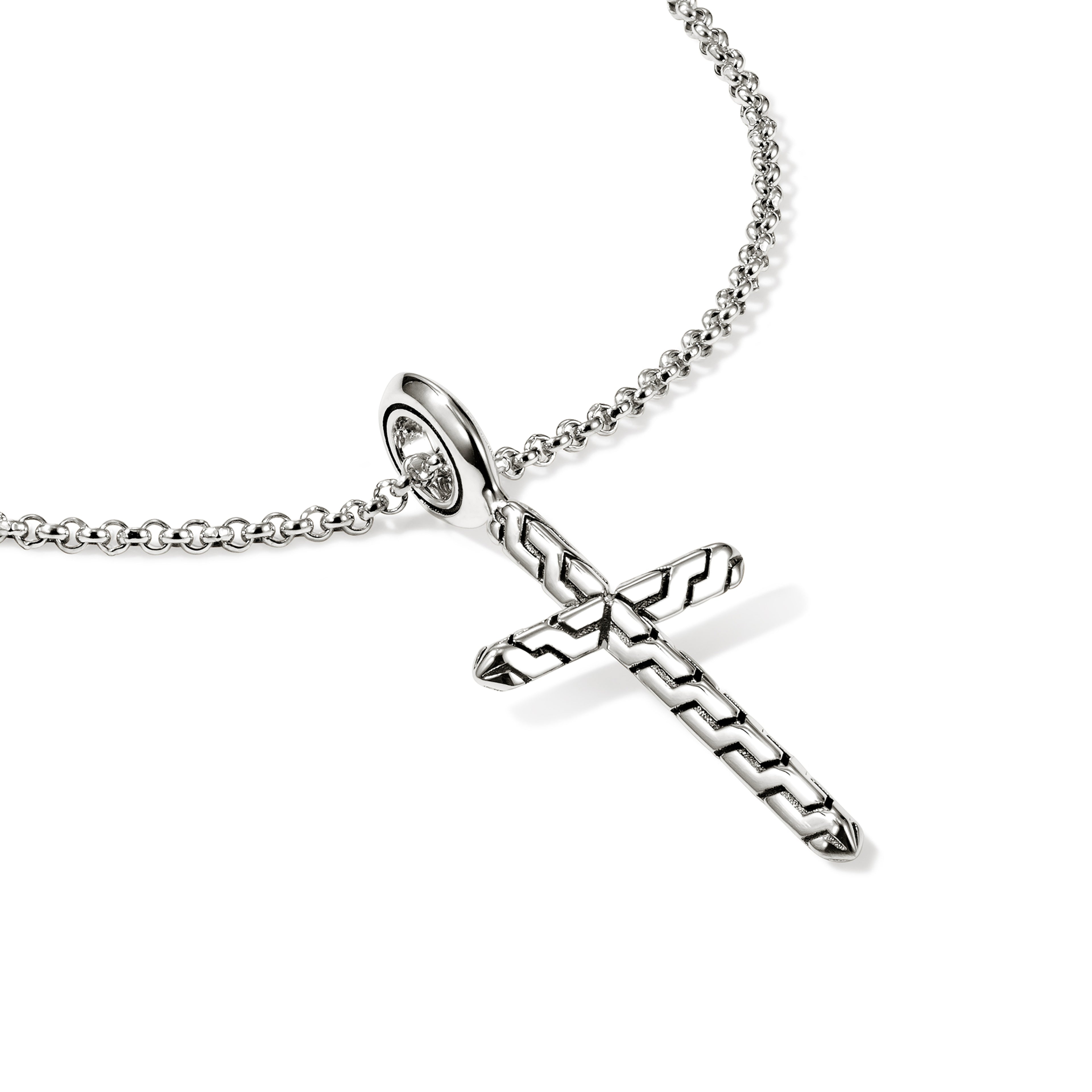 John Hardy JH Essential Cross Necklace - Carter's Collective Fine Jewelry