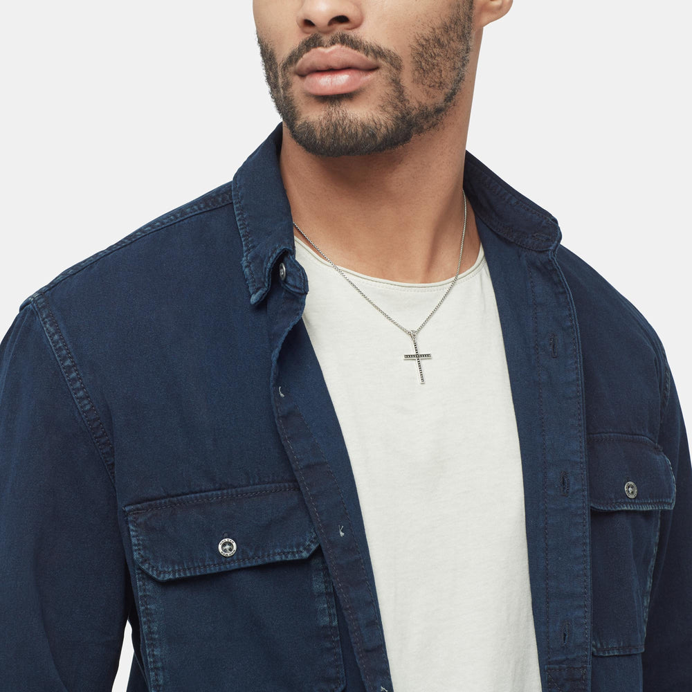 John Hardy Jawan Cross Pendant Necklace - Carter's Collective Fine Jewelry