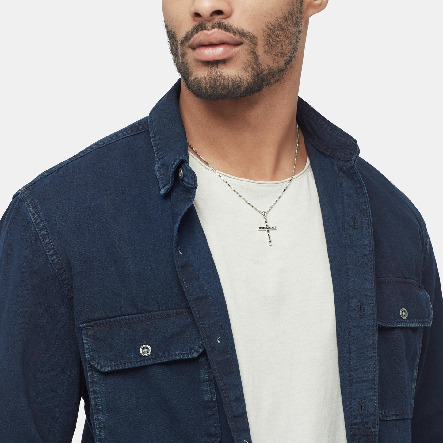 John Hardy Jawan Cross Pendant Necklace - Carter's Collective Fine Jewelry