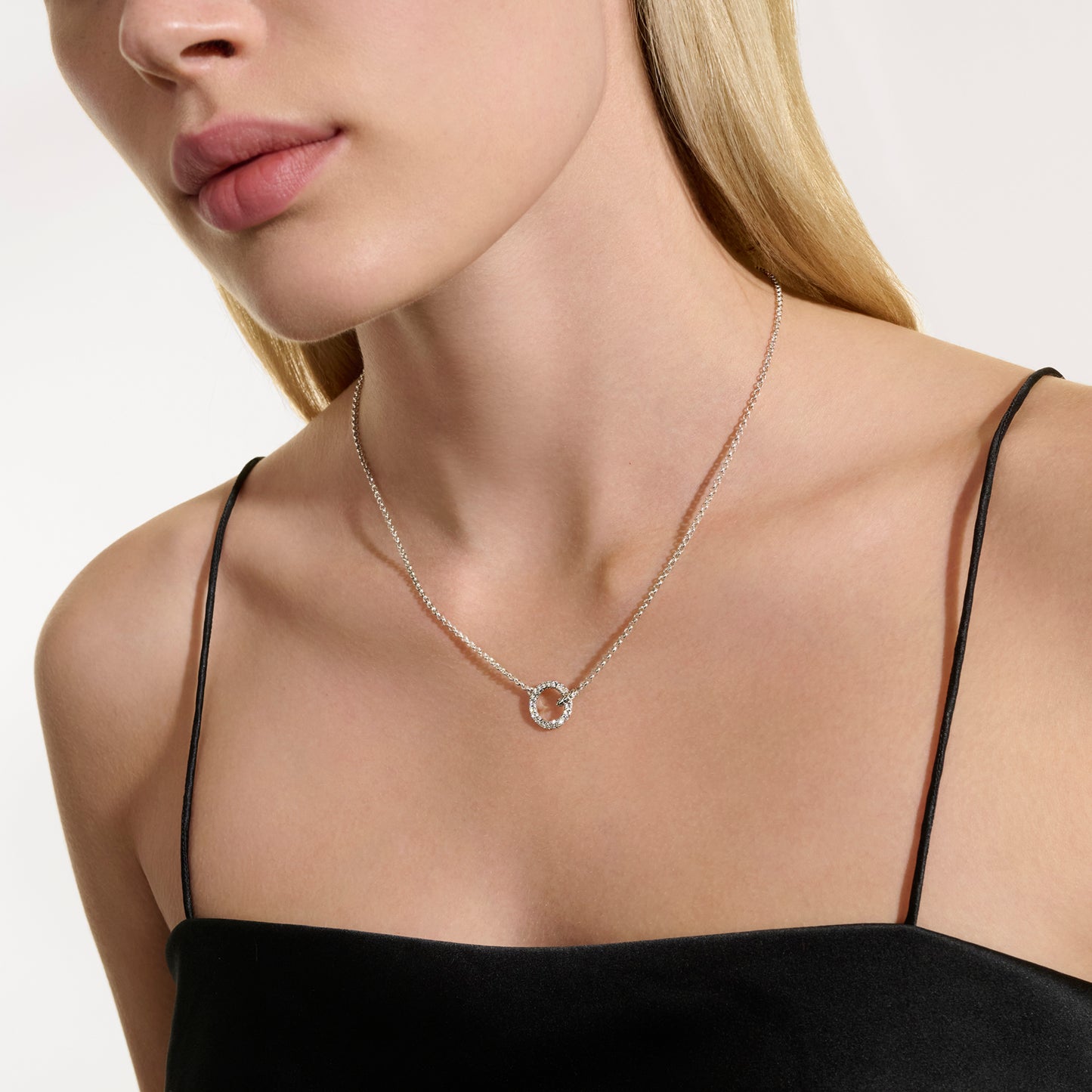 John Hardy JH Essential Pave Necklace, Diamond, 0.33 CTTW - Carter's Collective Fine Jewelry