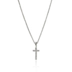 John Hardy JH Essential Cross Necklace, Diamonds, 0.08 CTTW - Carter's Collective Fine Jewelry