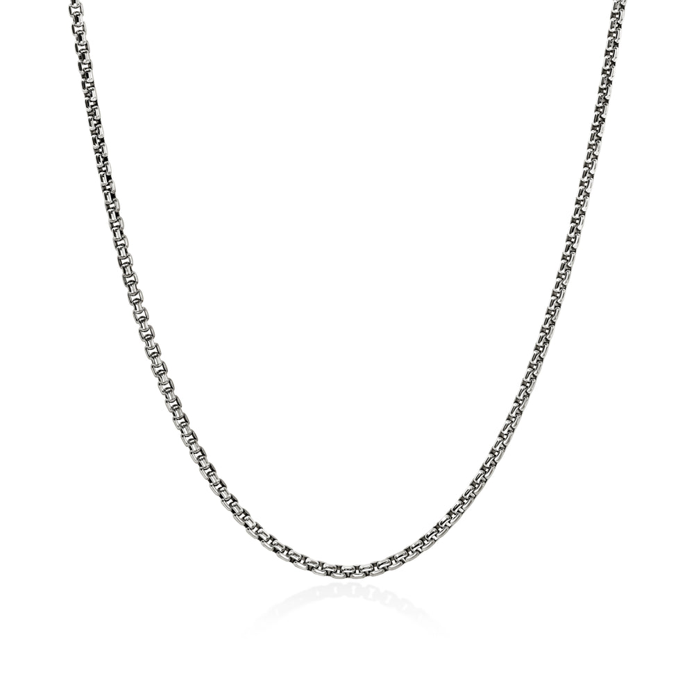 John Hardy Box Chain Necklace, 2.7MM - Carter's Collective Fine Jewelry